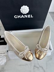 Chanel Ballet Flats Multiple Beige Tweed - 2