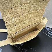 Bottega Veneta Cassette Crocheted-Raffia Shoulder Bag 23x15x5.5cm - 6