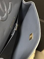 Chanel Medium Flap Bag Denim Tweed 25cm - 2