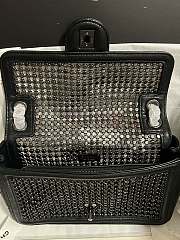 Chanel Evening 25P Flap Bag Black 25cm - 6