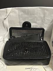 Chanel Evening 25P Flap Bag Black 25cm - 5