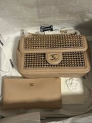 Chanel Evening 25P Flap Bag Beige 25cm - 6