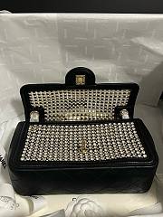 Chanel Evening 25P Flap Bag Black Gold 25cm - 4
