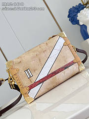 Louis Vuitton LV Side Trunk MM Beige 23.5x16x8.5cm - 5