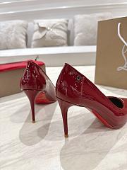 Christian Louboutin Sporty Kate 85mm Pumps Red Patent - 5