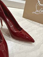 Christian Louboutin Sporty Kate 85mm Pumps Red Patent - 2