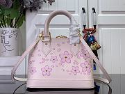 Louis Vuitton LV x TM Alma BB Pink 23.5x17.5x11.5cm - 3
