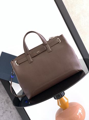 Dior Medium Normandie Tote Bag Brown Icons Calfskin 42x27.5x17cm