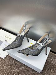 Dior J'Adior Slingback Pump Grey 9.5cm - 4