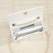 Chanel CC Trendy Top Handle White Lambskin 19x5.5cm - 4