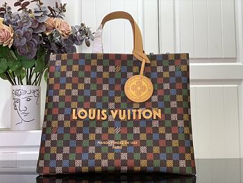 Louis Vuitton LV Shopper Tote MM Multicolor 40x32x16cm