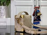 Louis Vuitton LV Side Trunk PM Beige 19x12.5x7.5cm - 3