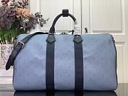 Louis Vuitton LV Keepall Blue Bandoulière 50 50x29x23cm - 2