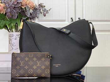 Louis Vuitton LV Low Key Cookie MM Black 32x26x5cm