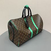 Louis Vuitton LV Keepall 50 Monogram Minty Green 50x29x23cm - 3