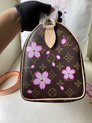 Louis Vuitton LV x TM Speedy 25 Sakura Brown 25x19x15cm - 6