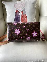 Louis Vuitton LV x TM Speedy 25 Sakura Brown 25x19x15cm - 5