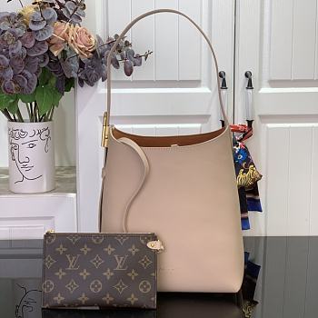Louis Vuitton LV Low Key Hobo Bag PM Beige 24 x 28 x 16 cm