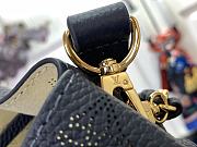 Louis Vuitton LV Bella Tote Mahina Bag Navy Blue 32x23x13cm - 6