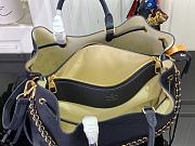 Louis Vuitton LV Bella Tote Mahina Bag Navy Blue 32x23x13cm - 5