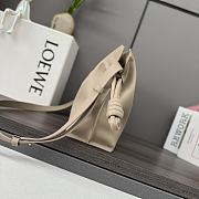 Loewe Flamenco Clutch Light Beige Bag 30x24.5x10.5cm - 5