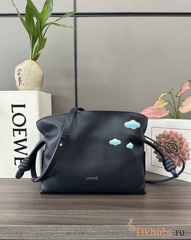 Loewe Mini Flamenco Clutch Calfskin 23x18x9cm - 1