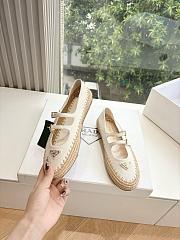 Prada White Flat - 4