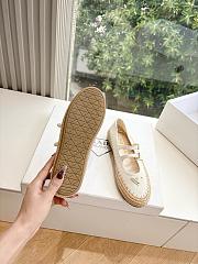 Prada White Flat - 2