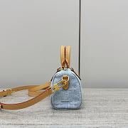 Louis Vuitton LV Nano Speedy Sky Blue 16x10x7.5cm - 5