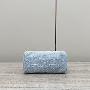 Louis Vuitton LV Nano Speedy Sky Blue 16x10x7.5cm - 3