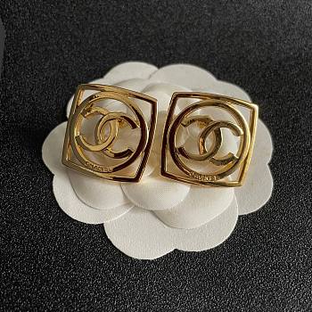 Chanel Gold Earrings 02