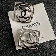 Chanel Silver Earrings - 2