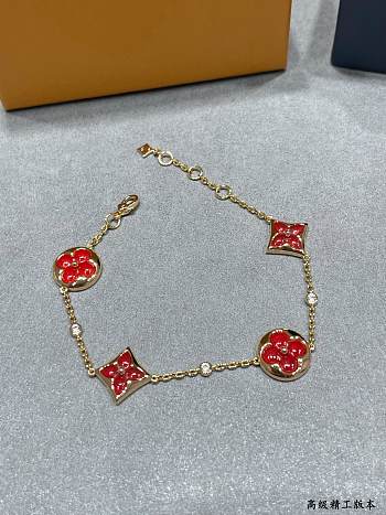 Louis Vuitton LV Red Bracelet 02