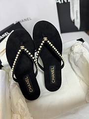 Chanel Black Slides 27 - 1