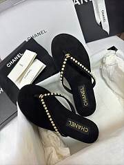 Chanel Black Slides 27 - 4