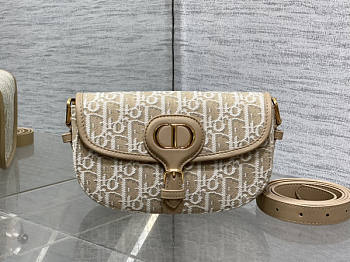 Dior Bobby East-West Bag Natural Oblique 21x12x5.1cm