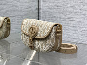 Dior Bobby East-West Bag Natural Oblique 21x12x5.1cm - 4