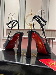 Christian Louboutin Condora Strap 100m Black Leather - 5