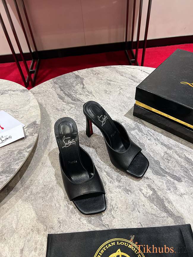 Christian Louboutin Condora Mule Black 85mm - 1