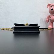 Louis Vuitton LV Wallet On Chain Bloom Black 20x11.5x4cm - 6