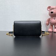 Louis Vuitton LV Wallet On Chain Bloom Black 20x11.5x4cm - 5