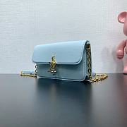 Louis Vuitton LV Wallet On Chain Bloom Blue 20x11.5x4cm - 4