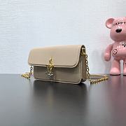Louis Vuitton LV Wallet On Chain Bloom Beige 20x11.5x4cm - 5