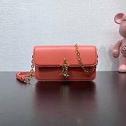 Louis Vuitton LV Wallet On Chain Bloom Sweet Coral 20x11.5x4cm - 1