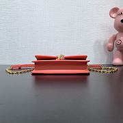 Louis Vuitton LV Wallet On Chain Bloom Sweet Coral 20x11.5x4cm - 3