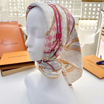Louis Vuitton LV Flower And Straps Square 90