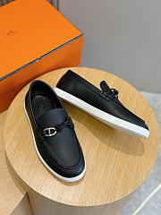 Hermes Ignacio Loafer Black - 5