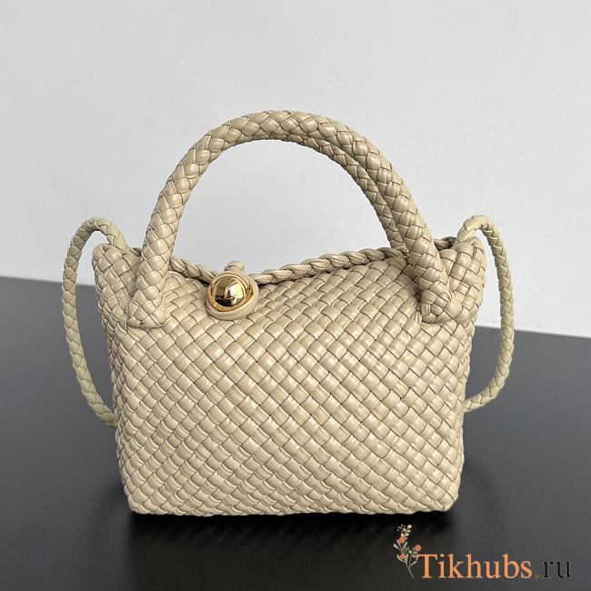 Bottega Veneta Mini Tosca Beige Bag 20x16.5x7cm - 1