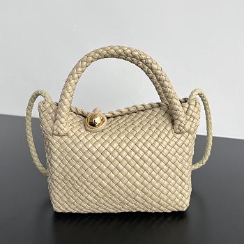 Bottega Veneta Mini Tosca Beige Bag 20x16.5x7cm