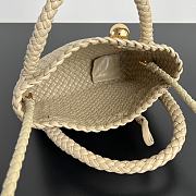 Bottega Veneta Mini Tosca Beige Bag 20x16.5x7cm - 4